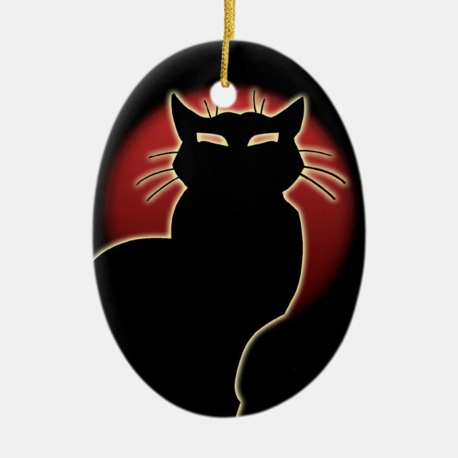 Cadeau de décoration de chat personnalisé (Devant)