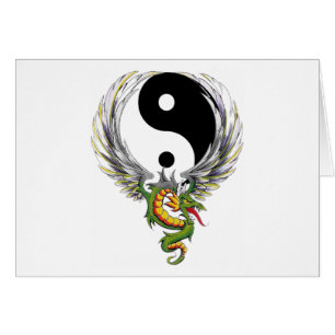Cadeau de dragon de Yin Yang