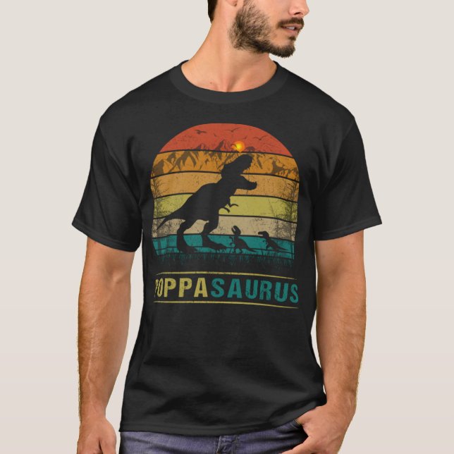 Cadeau De Fête des pères Pour Poppa Du T-Shirt Épo (Devant)