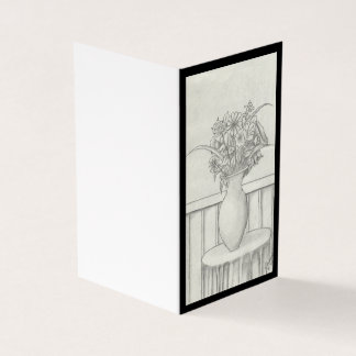 Cadeau de fleurs - Noir