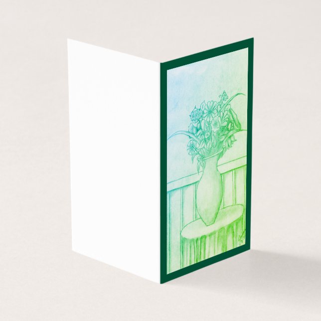 Cadeau de fleurs - Vert (Outside)