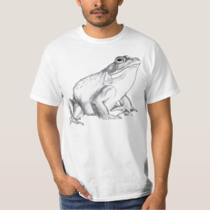 Cadeau de grenouille de cool de T-shirt d'art de