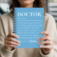 Cadeau de journal personnalisé Définition de docte