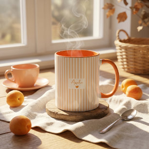 Cadeau de la fête des pères pour papa Mug à rayure
