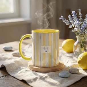 Cadeau de la fête des pères pour papa Mug à rayure