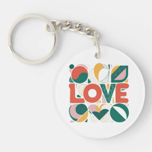 Cadeau de la Saint-Valentin, porte-clés cadeau, Po