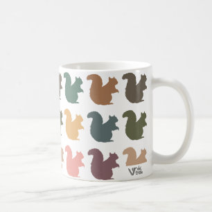Cadeau de la tasse rétro écureuil faune amateur Gi