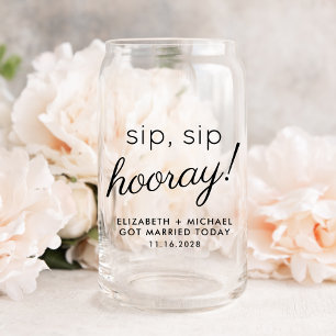 Cadeau de mariage Fun Sip Sip Hooray