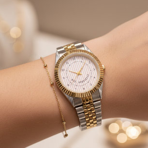 Cadeau de Montre Personnalisé pour Anniversaire ou