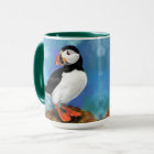 Cadeau de Mug de Café Puffin Atlantique