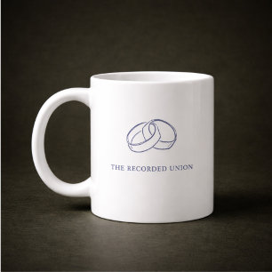 Cadeau de Mug de Mariage de Registre de Cérémonie