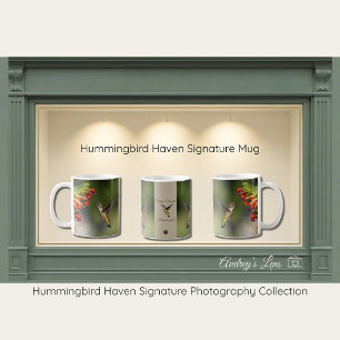 Cadeau de mug Nature Hummingbird Haven