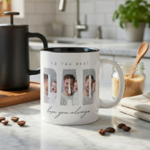 Cadeau de Mug Photo Papa Personnalisé | Meilleur P