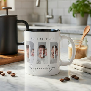 Cadeau de Mug Photo Papa Personnalisé Meilleur P
