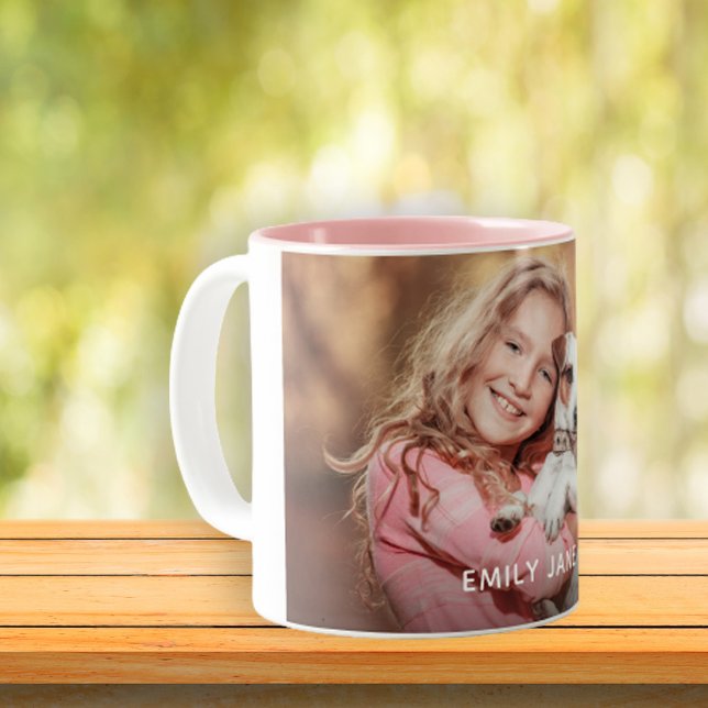 Cadeau de Mug Photo Personnalisé Moderne (Créateur téléchargé)