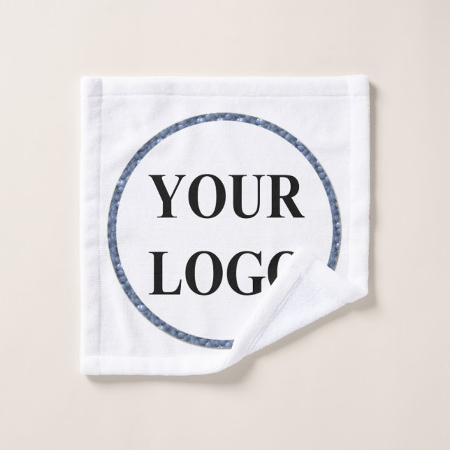 Cadeau de Noël AJOUTER VOTRE LOGO Joyeux Noël (Gant de toilette)