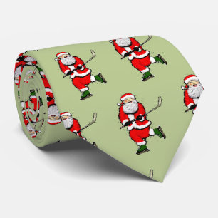 cadeau de Noël original pour hockey Cravate
