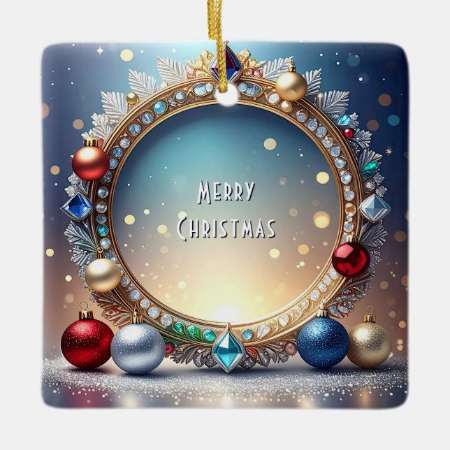 Cadeau de Noël Ornement de Noël (Devant)