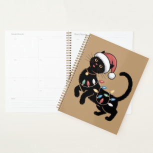 Cadeau de Noël pour maman amateur de chat noir mig