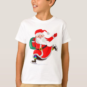 Cadeau de Noël T-shirt avec Père Noël