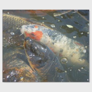 Cadeau de papier d'emballage de lac fish Pond de