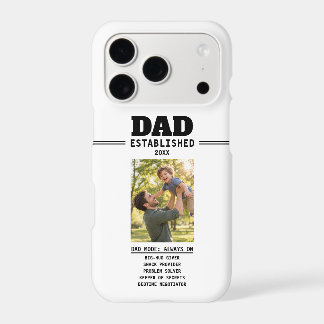 Cadeau de paternité établie de papa