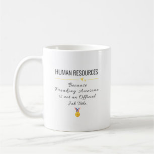 Cadeau de ressources humaines - Mug de devis RH po