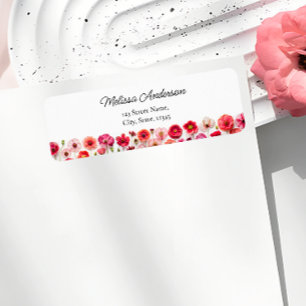 Cadeau de retour de fête prénuptiale florale