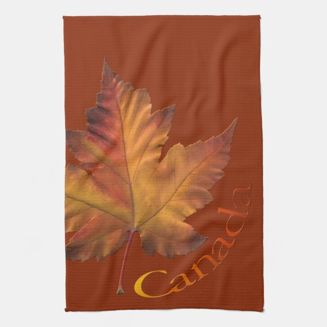 Cadeau de serviette de thé du Canada de cool de (Vertical)