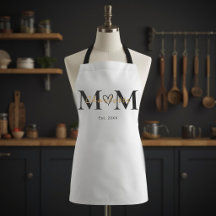 Cadeau de tablier personnalisé au nom de maman et 