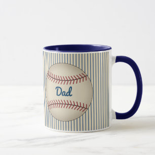 Cadeau de tasse à café de baseball pour papa