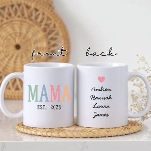 Cadeau de tasse à café personnalisée pour la fête 