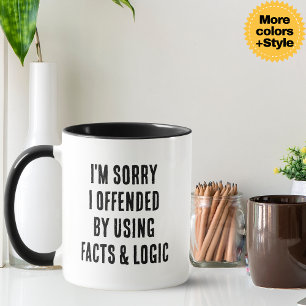 Cadeau de tasse à café sarcastique Faits amusants