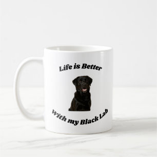 Cadeau de tasse Black Lab Retriever