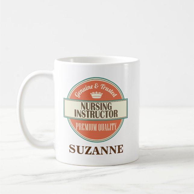 Cadeau de tasse de bureau personnalisé par (Gauche)