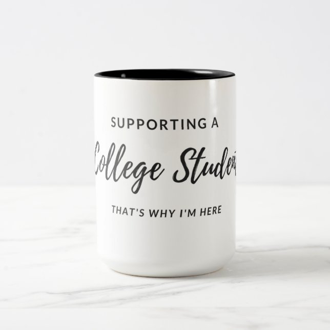 Cadeau de tasse de café de parent d'étudiant (Centre)