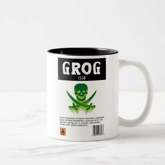 Cadeau de tasse de grog (Droit)