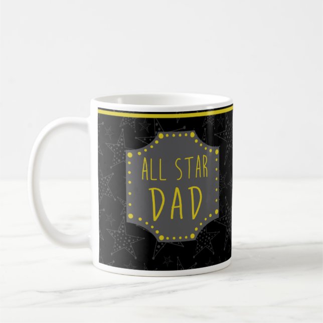 Cadeau de tasse de papa d'All Star pour lui (Gauche)