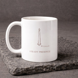 Cadeau de Tasse Minimaliste Parrain Marraine Sacre