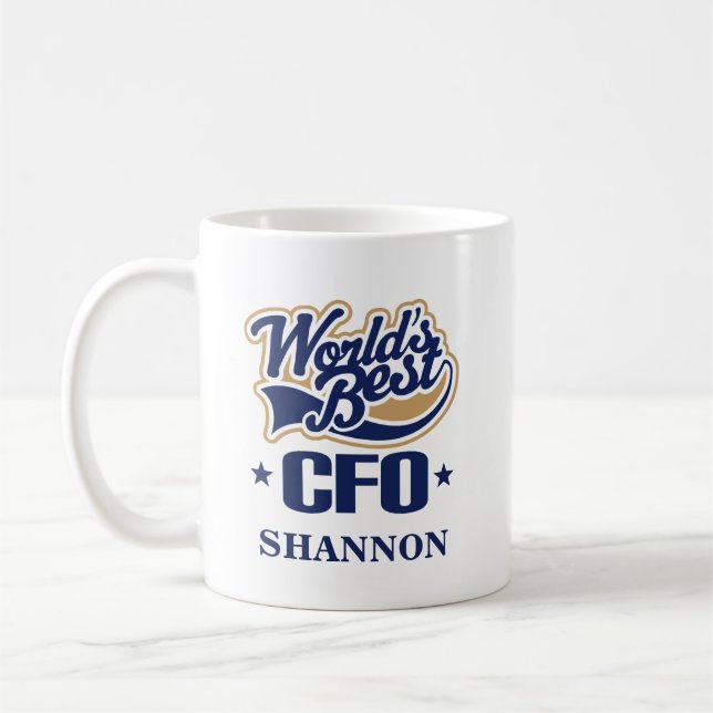 Cadeau de tasse personnalisé par CFO (Gauche)