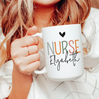 Cadeau de tasse personnalisé pour infirmière pour
