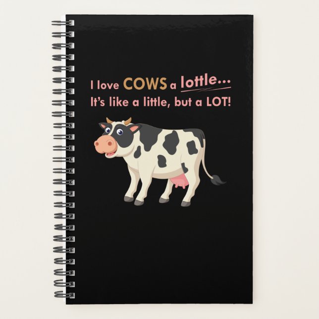 Cadeau de vache | I Love Vaches A Lottle (Devant)