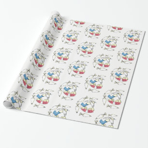 Cadeau Décorateur de gâteau en papier à envelopper