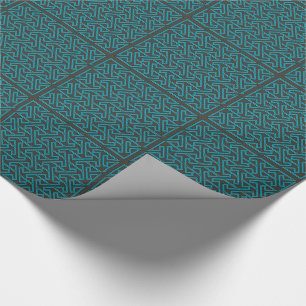 Cadeau Design d'art celtique Papier d'enveloppement Motif