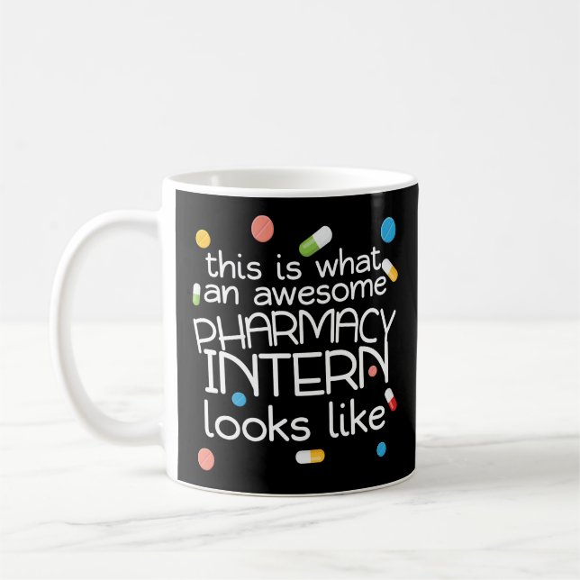 Cadeau d'étudiant de PharmD de tasse de café (Gauche)