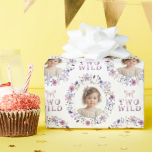 Cadeau Deux Wild 2e anniversaire de photo papier envelopp