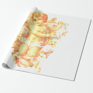 Cadeau do-it-yourself CUPID VINTAGE Papier d'enveloppemen