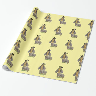Cadeau Doxie chien Mustache dachshund doguie Papier Cadea