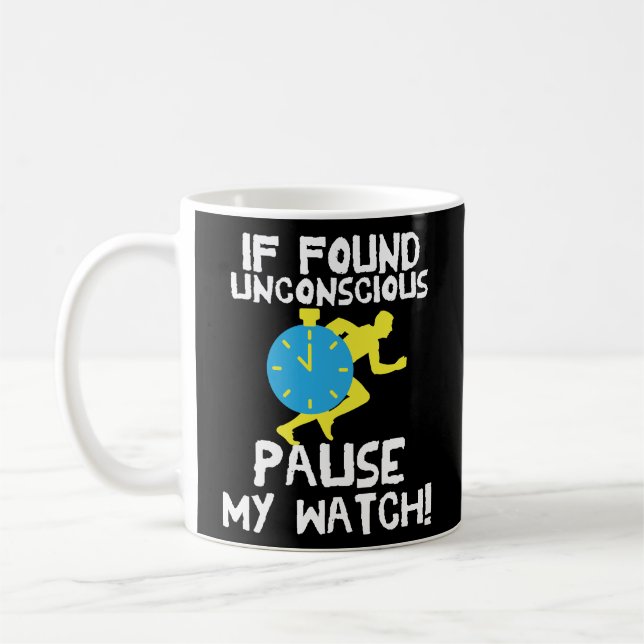 Cadeau drôle de bâillon de fonctionnement de tasse (Gauche)