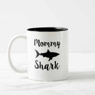 Cadeau drôle de maman de tasse de café de requin